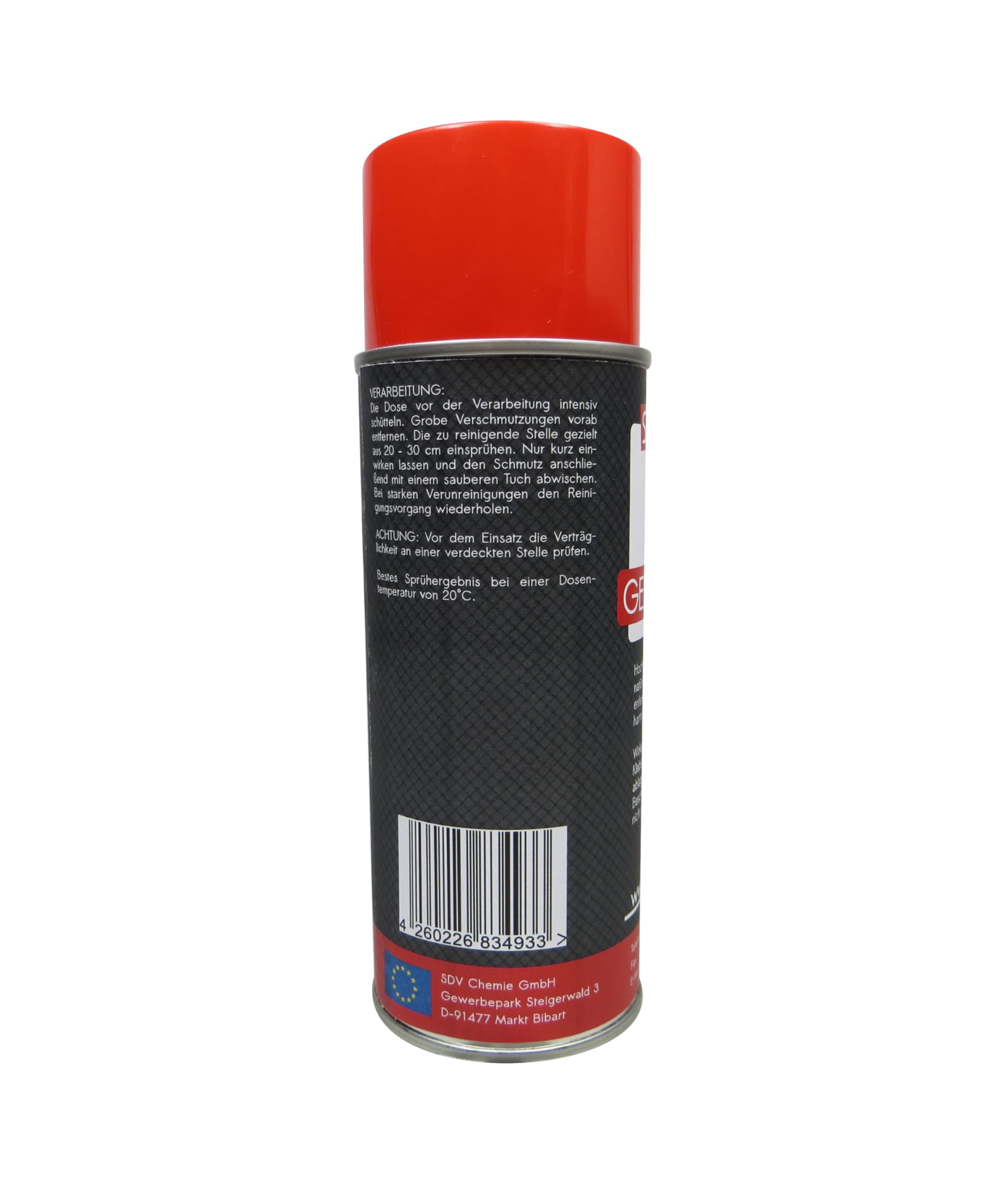 SDV Chemie Zitrusreiniger GEL 6x 400ml Universalreiniger | Klebstoffreste, Teer, Nikotin Entferner