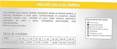 Miniatura 5 de Fajas Colombianas Bella Mia, Fajas Largas Perneras Colombianas Reductoras Post Quirúrgicas Fajas Ref 7002