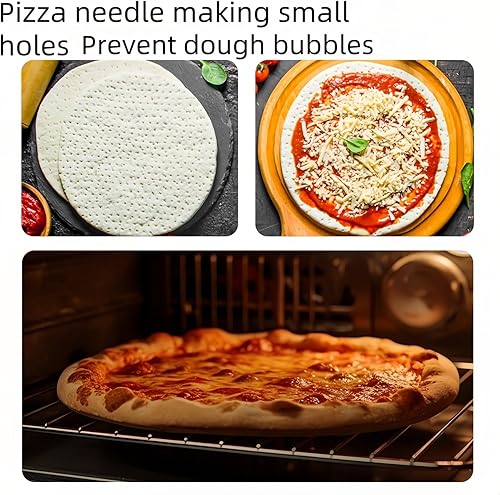 Miniatura 7 de Docker de masa de pizza, Docker de masa, mata burbujas, ahorro de tiempo, rodillo de masa de pizza, amasador de masa, rodillo de pizza para el