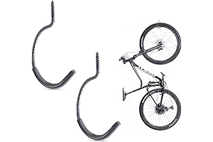 Bike Wall Mount Hook by Delta Cycle - Jumbo J-Hooks for Garage Storage