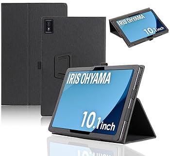 IRIS OHYAMA LUCA Tablet TM083M4V1-B、カバー付 アイリスオーヤマ IRIS OHYAMA LUCA TM083M4V1-B/TM084M4V1-B 用