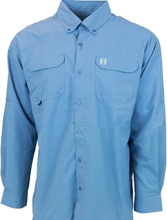 Heybo Men's The Boca Grande LS Fishing 