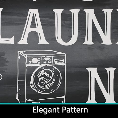 Miniatura 3 de Falflor Alfombra de pasillo de lavandería de 20 x 48 pulgadas, antideslizante, impermeable, alfombra de entrada duradera para cocina, lavadero,