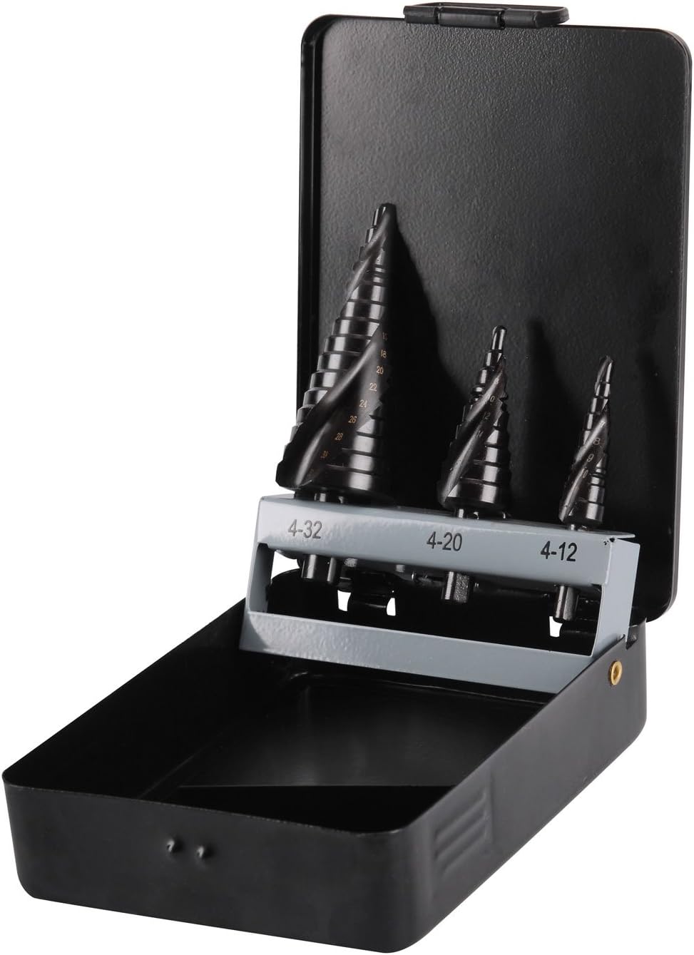 20092 Step Drill Bits, 3 Piece Set