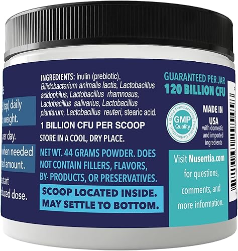 Miniatura 7 de Probióticos para gatos y perros - 120 cucharadas Probiótico Miracle - Fórmula avanzada para detener la diarrea heces sueltas y levadura