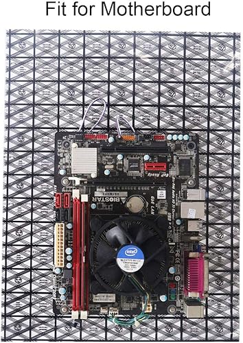 Miniatura 4 de GLOTRENDS Bolsas antiestáticas ESD bolsas para electrónica placa base GPU tarjeta de video pantalla LCD, 5 unids 12x16in30x40cm, diseño superior