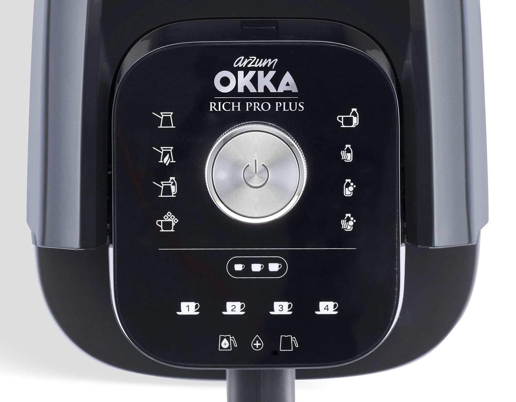 Arzum Okka OK0038 Rich Pro Plus Macchina da caffè turco (Chrome)