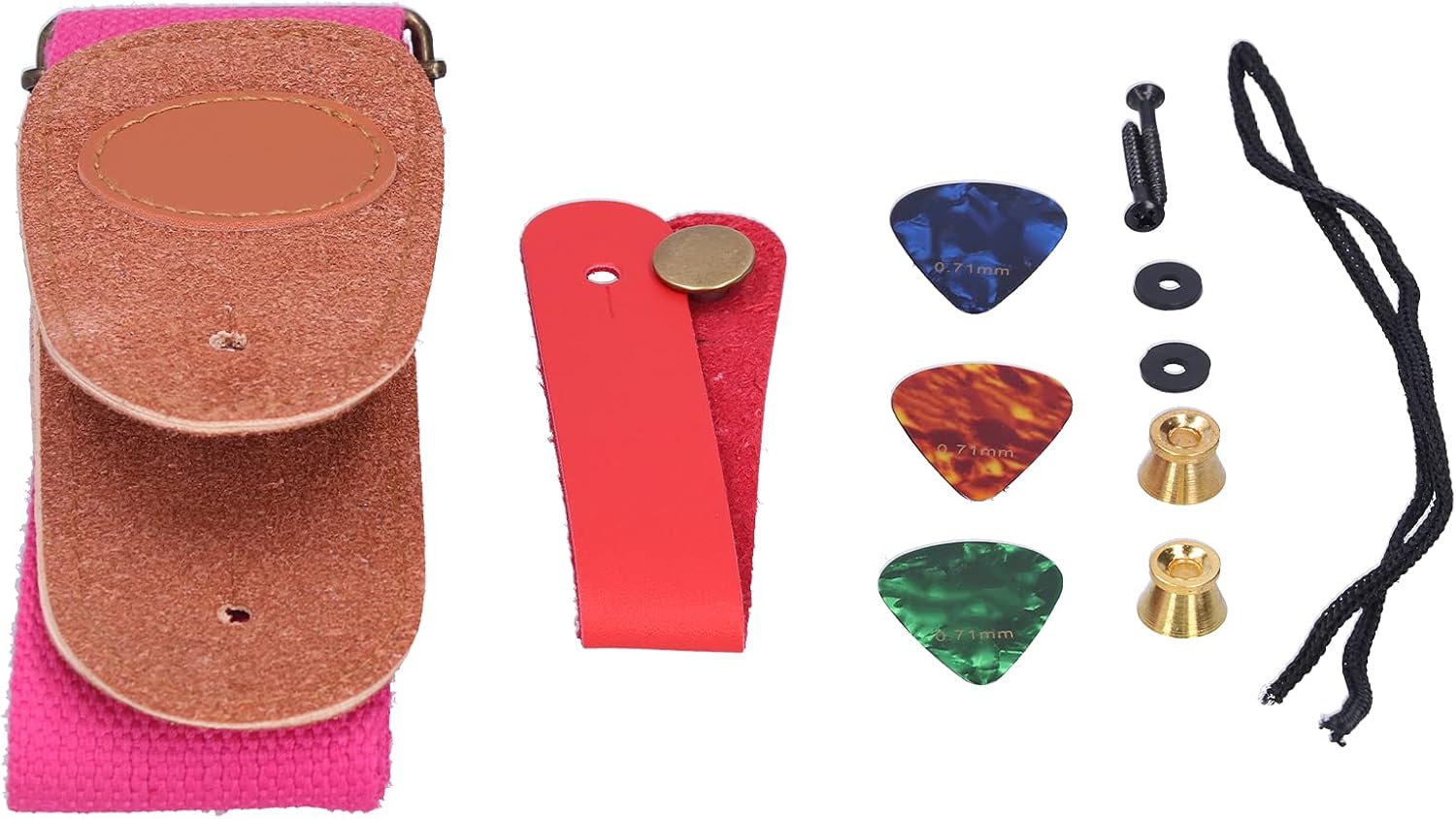 コットンギターストラップ 初心者のための子供のための部品ストリングソフト弾力性