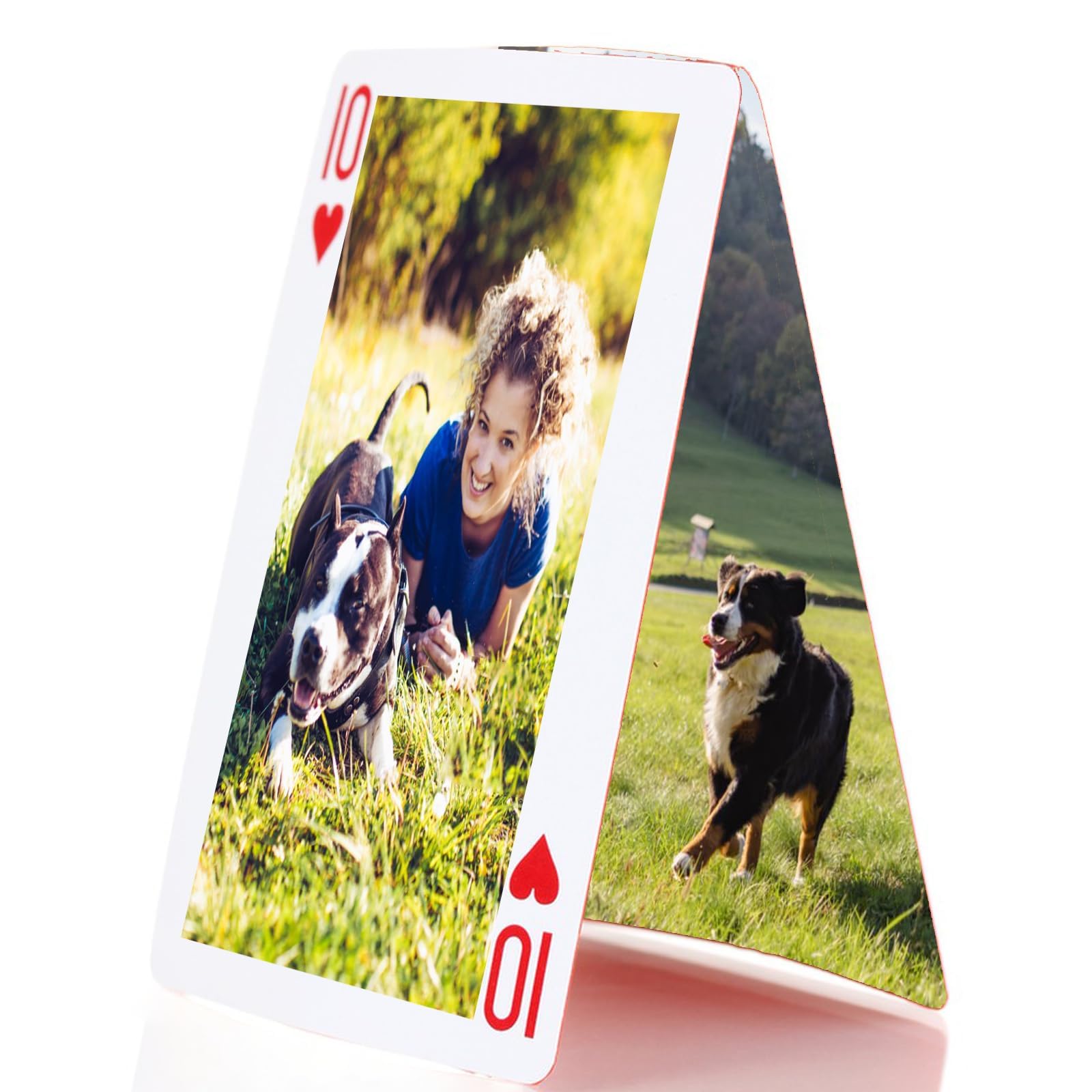 Custom Playing Cards Personalized with Your Photo Picture Both Sides, Unique Deck Card Games Gifts for Dog Pet Businesses Family Graduation Wedding Anniversary Valentines Christmas New Year Party - Image 5