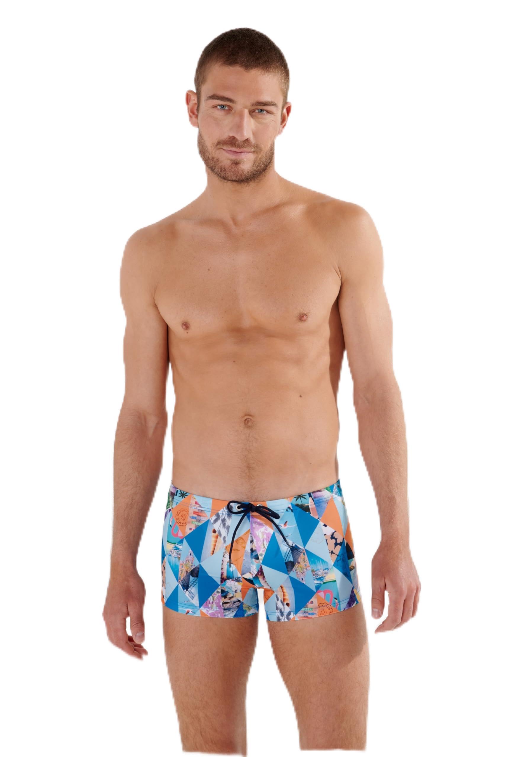 HOM Boxer de Bain Port CROS Swim Trunks Homme