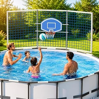 ECOPOOLTECH Pool Basketball Hoop Replacement