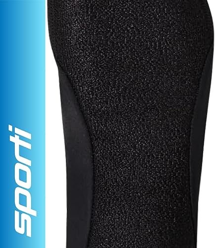 Miniatura 3 de Sporti Nylon Spandex Swim Fin Calcetines - Negro - Pequeño, Negro -