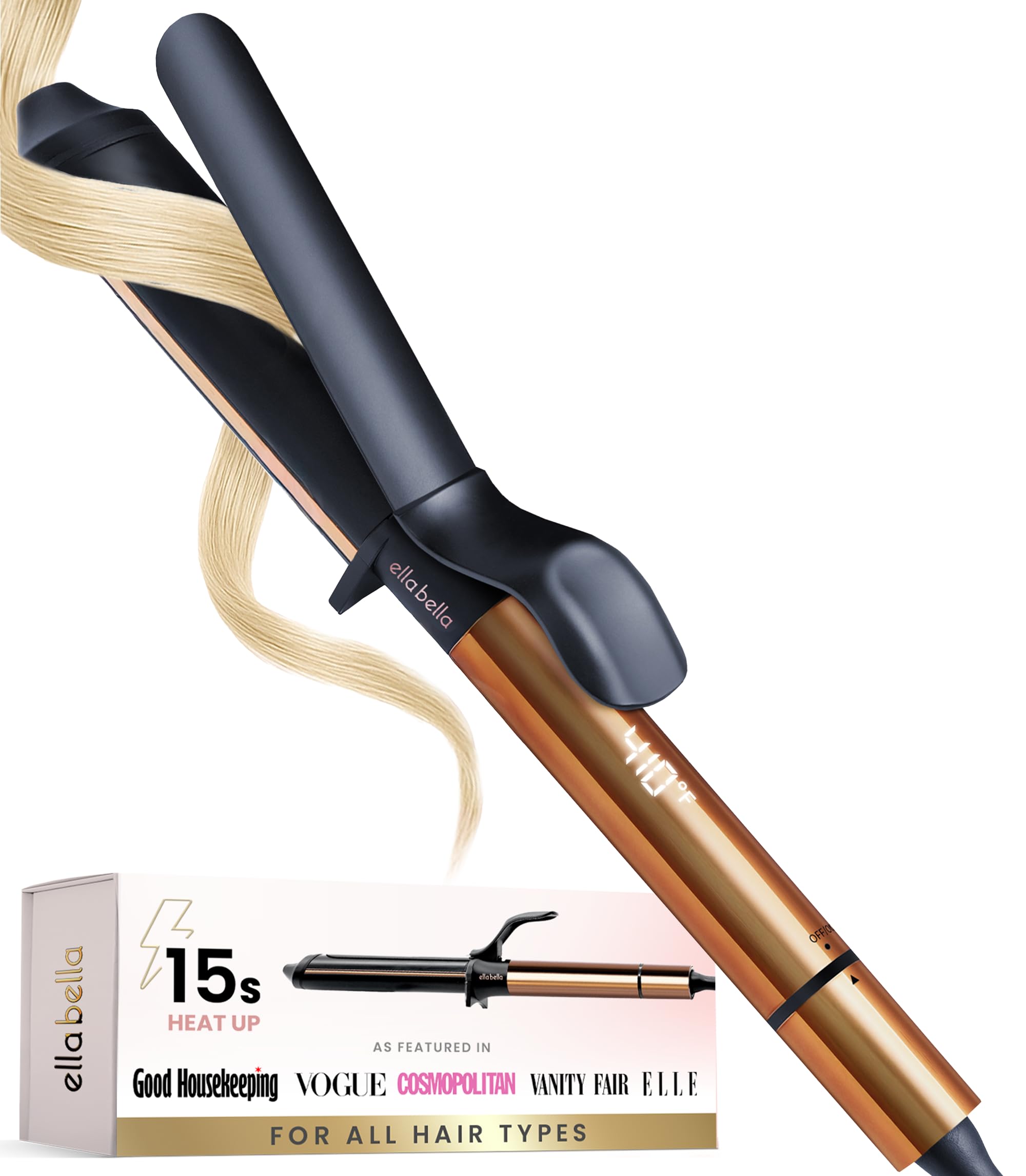 ELLA BELLA Curling Iron 1.25'