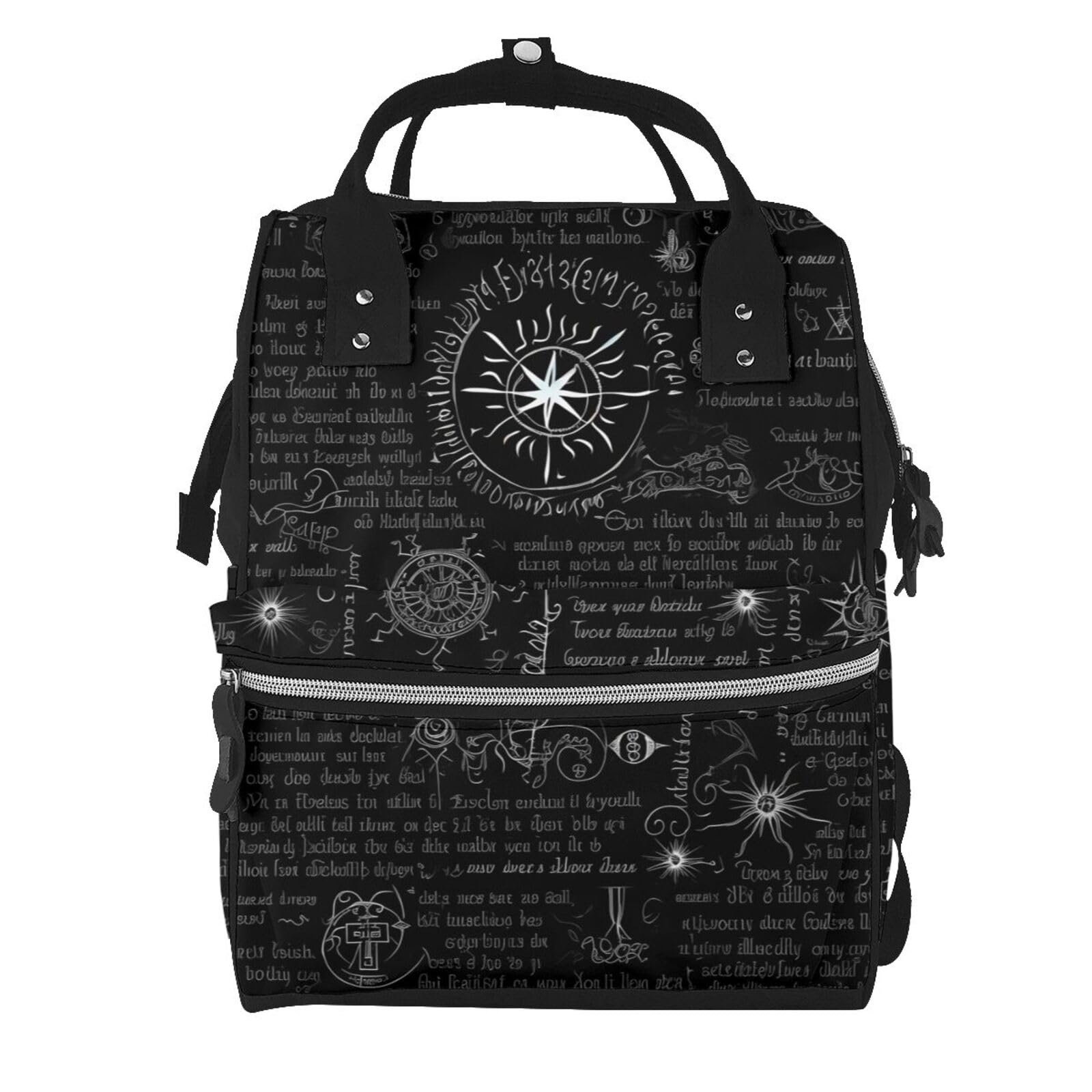 Inspiration Sac à langer multifonction pour ordinateur portable Sac à dos de voyage Grand sac à langer Noir, noir, One Size, Sacs à dos de voyage