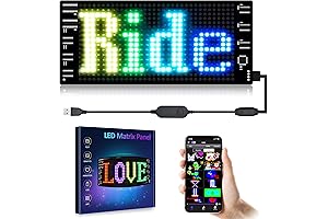 GOTUS Light Signs for Car: Express Yourself with Programmable LEDs