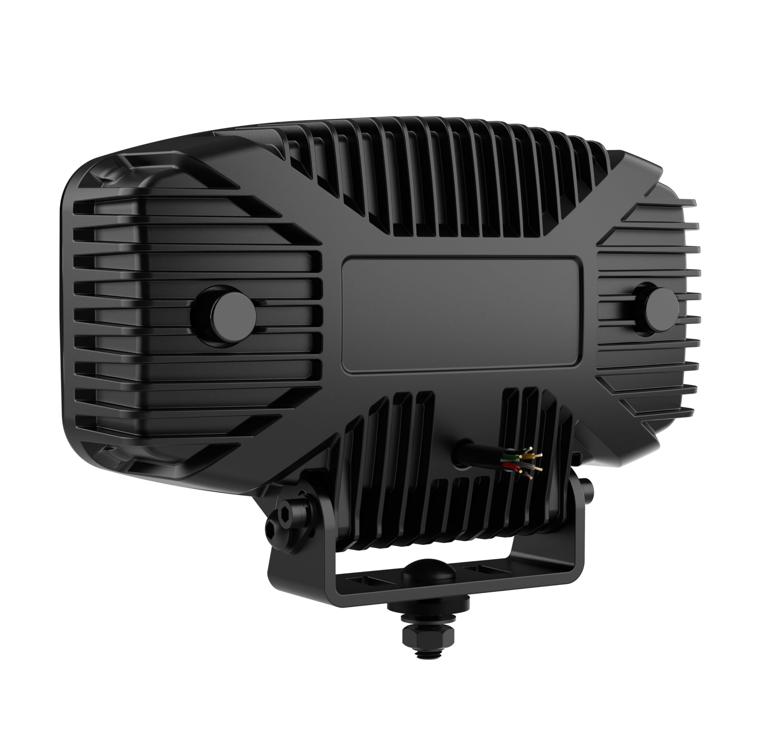 2 reflektory robocze Auxiliare LED 12 V, 24 V, 140 W, 11000 lm, reflektor dalekiego zasięgu + światło pozycyjne pomarańczowo-białe + światło ostrzegawcze do ciężarówek, ciężarów ciężarowych, MTB E9