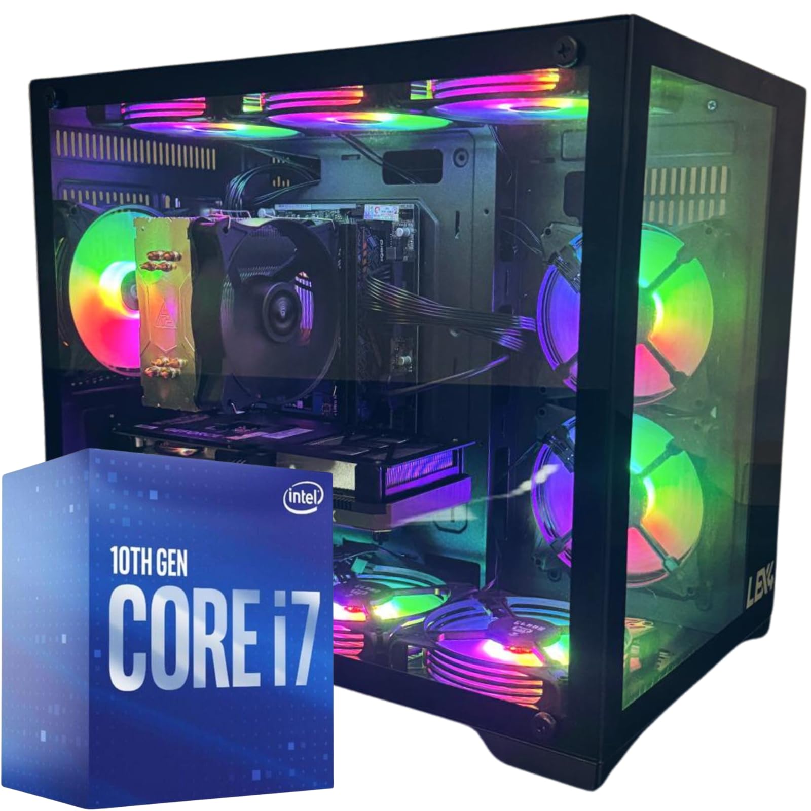 PC Gamer Aquario Intel I7 10700f, 32GB RAM, RTX 4060 8GB, SSD NVME