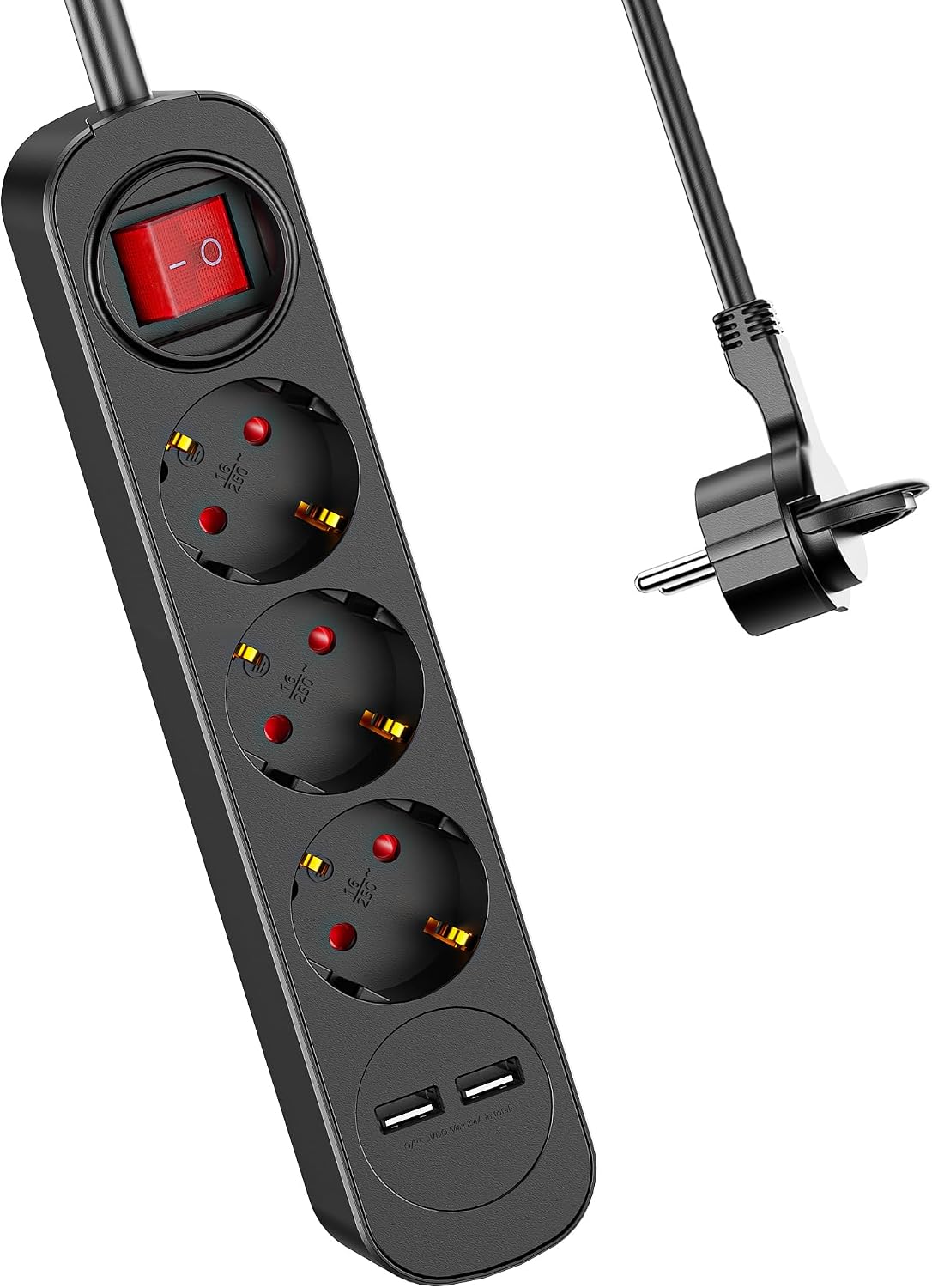 Realmade Multiple Socket with USB 3-Way Socket 1.5 m