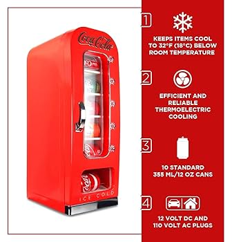 Amazon.com: Coca-Cola Exclusive New Retro Mini Fridge
