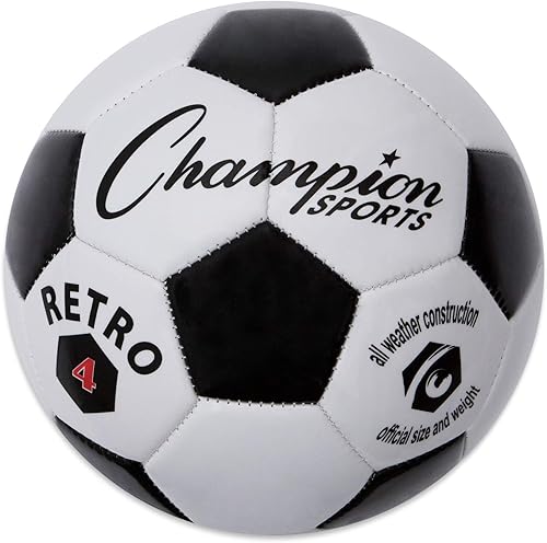 Champion Sports Balón de fútbol retro