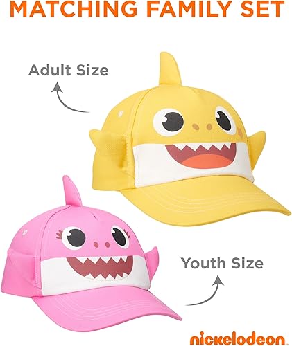 Miniatura 2 de Nickelodeon Baby Shark Mommy or Daddy and Me Sombrero - Sombrero a juego para niños y niñas