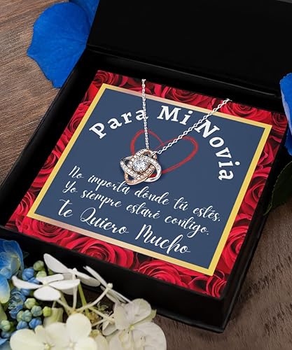 Miniatura 5 de Collar para novia con mensaje personalizado, regalo de aniversario de boda o Navidad, cadena para novia