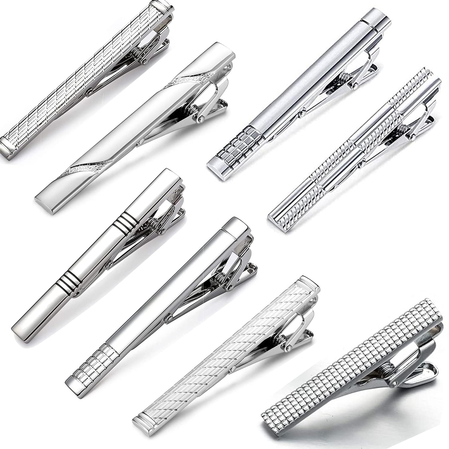 Sponsored Ad – NC Amzuia 10 pieces Tie Clip Set,Classic Business Men Tie Clip Pin for Ordinary Neckties, Ties, Wedding Business Clips