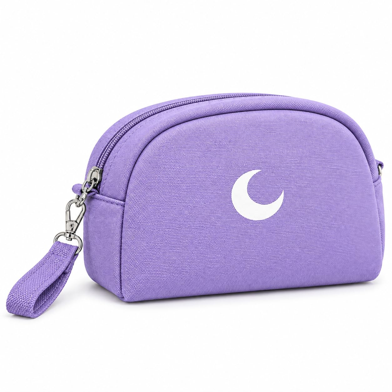 Small Zipper Makeup Bag - 6” x 8” Travel Cosmetic Pouch, Purse Organizer
