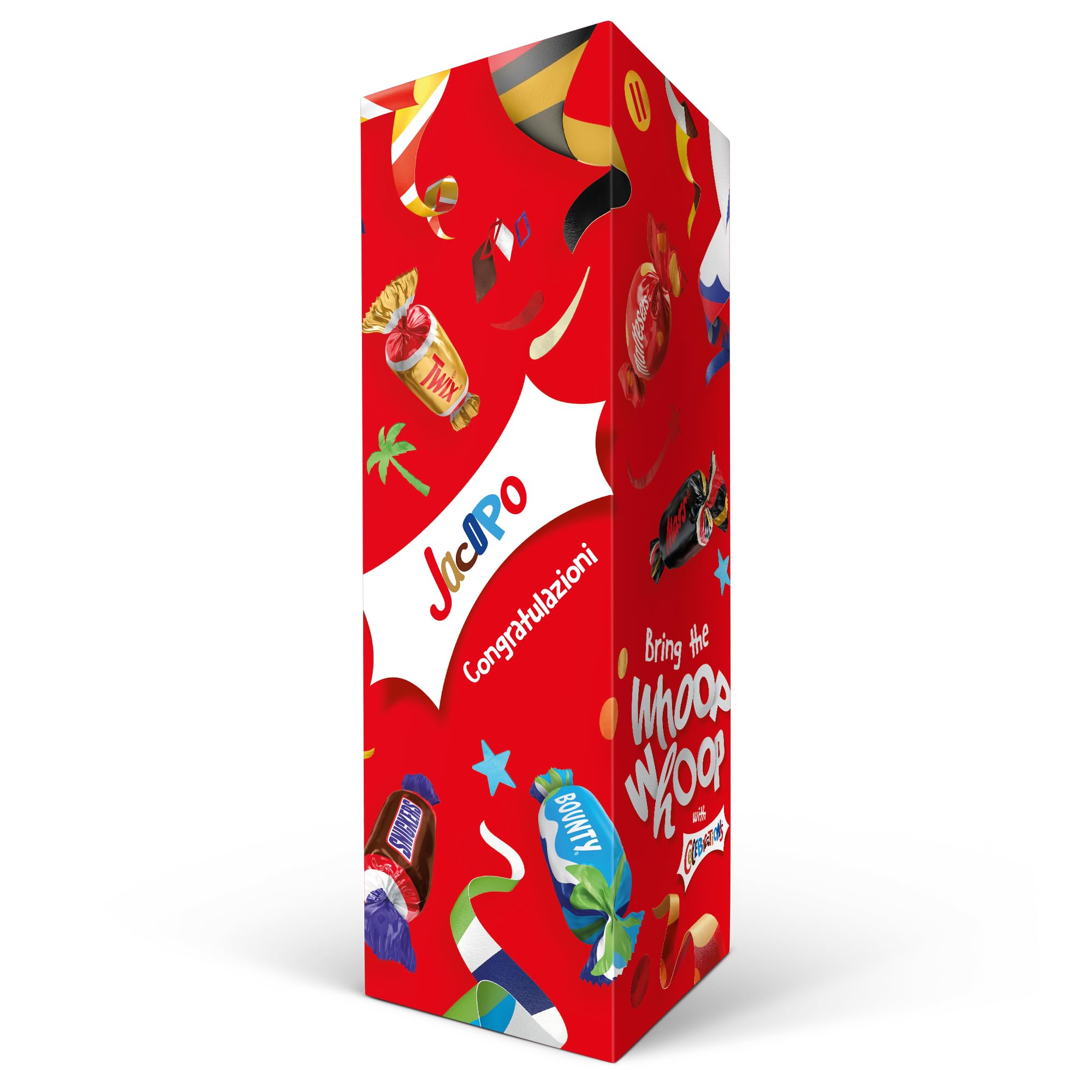 Bottiglia di cioccolatini Celebrations personalizzata – Confezione regalo con mix di mini barrette 312 g