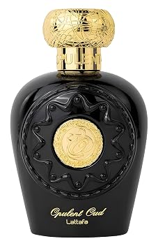 Lattafa Opulent Oud for Unisex Eau de Parfum Spray, 3.4 Ounce