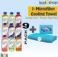 Vista 3 de Electrolit KOOL8SHOP Infinite Deals - Paquete variado de sabores que pueden variar bebidas de hidratación con electrolitos, botellas de plástico
