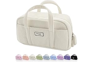 Sooez Pencil Case Pouch, Cute Aesthetic School Supplies Organizer