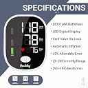 Vandelay (UK) BP900 Blood Pressure Monitor - Fully automatic BP Machine (Black) gallery image