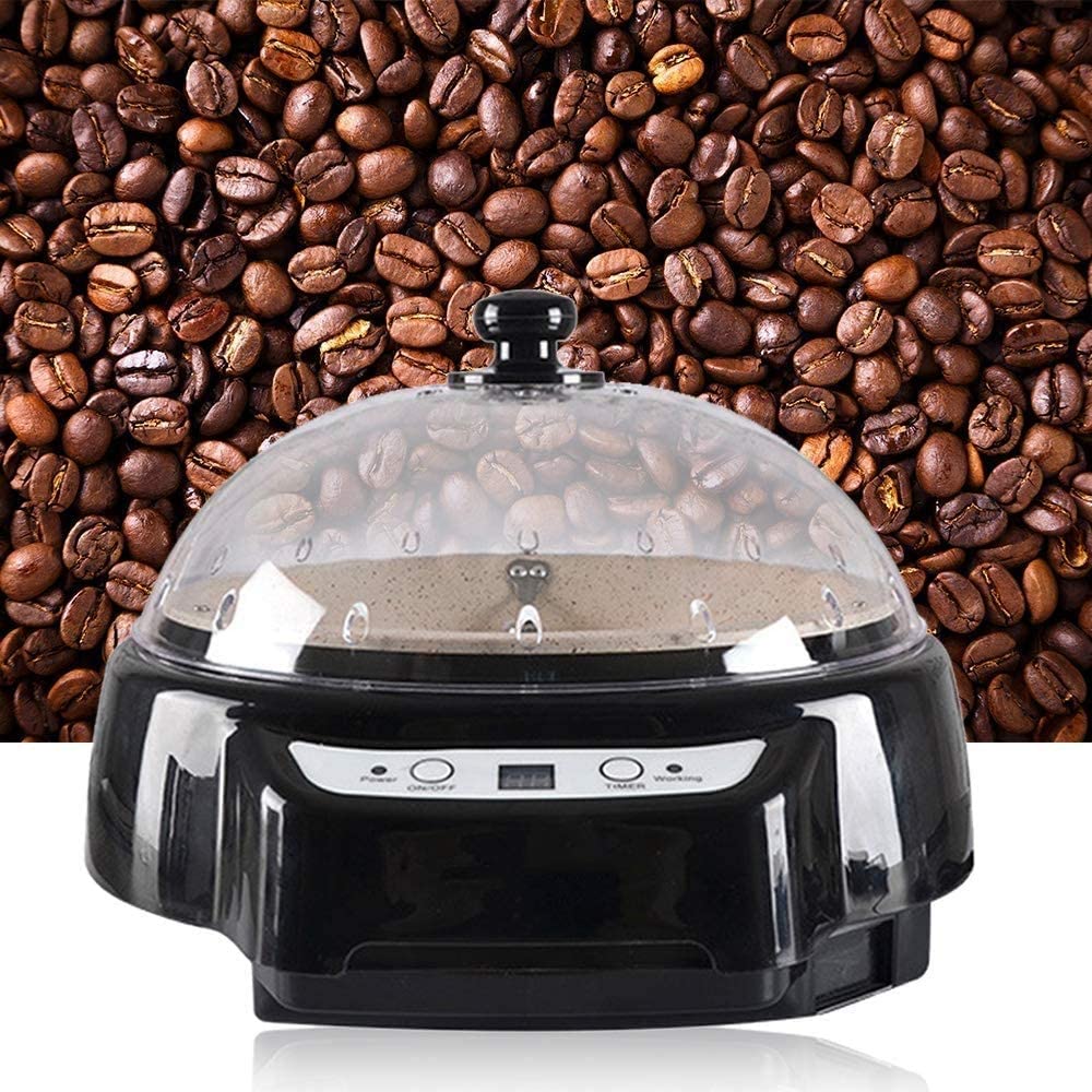 Macchina per i Popcorn Macchina per la torrefazione del caffè Macchina per i Popcorn Tostatura dei Chicchi Display Digitale Funzione Conto alla rovescia, torrefazione del caffè in accia