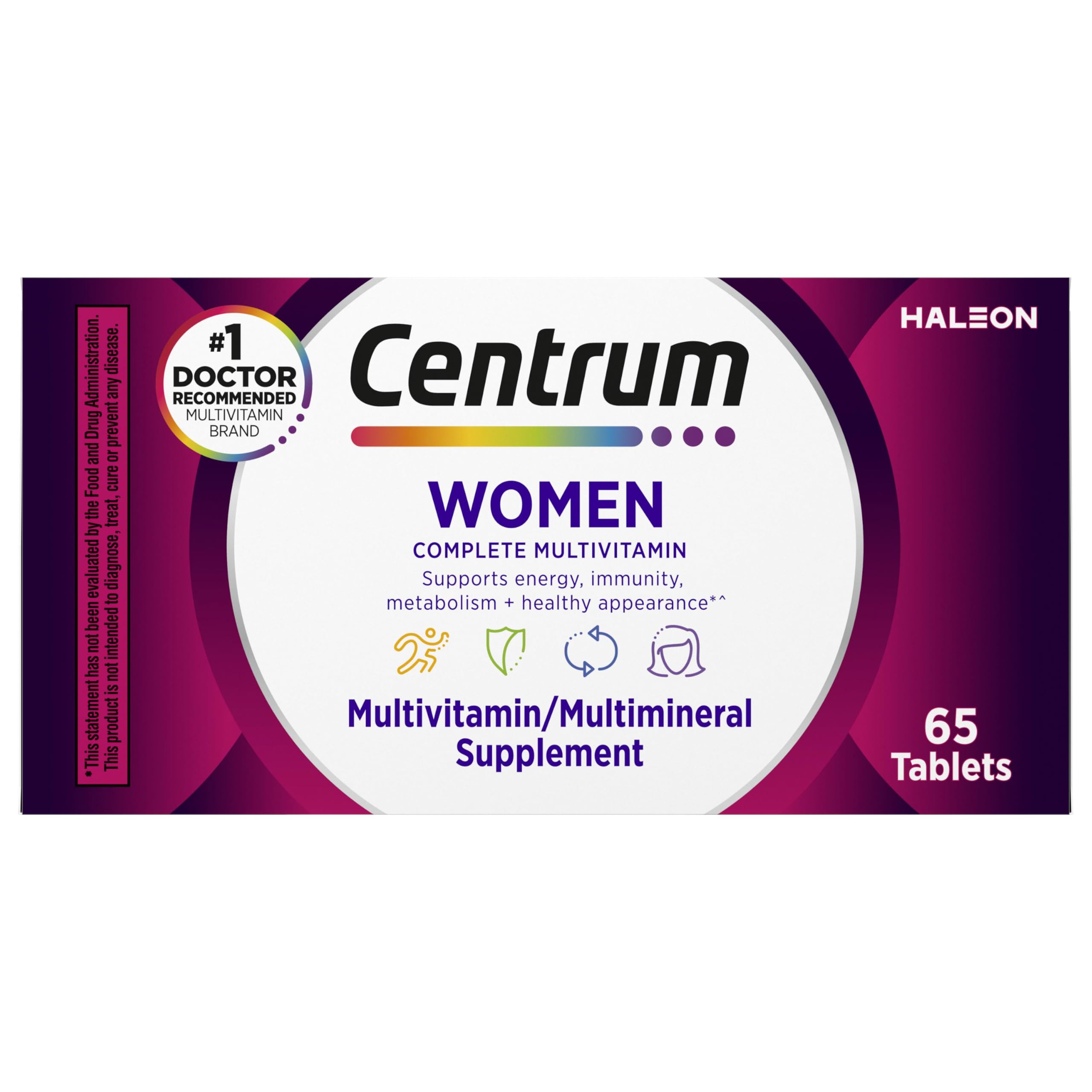 Centrum Multivitamin for Women 18 and Over, 65 Tablets — Amazon image 14