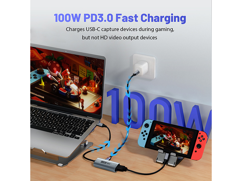 Amazon.co.jp: GUERMOK キャプチャーボード USB3.0 HDMI to USB-A/C