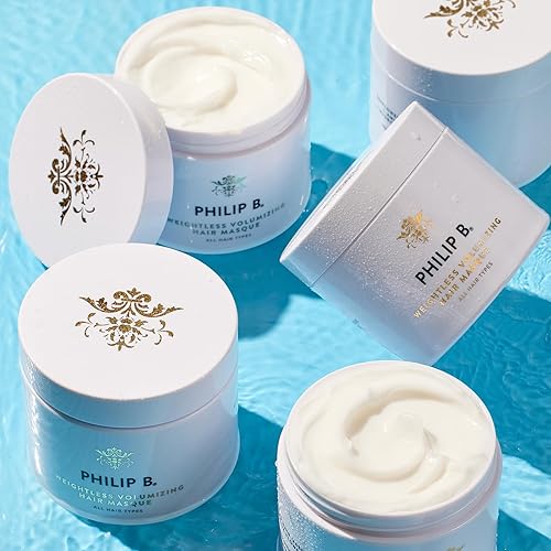 Miniatura 9 de PHILIP B. Máscara voluminizadora para el cabello sin peso (8 onzas líquidas), mascarilla acondicionadora para el cabello que protege contra roturas