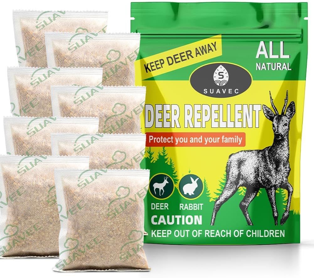 Deer Repellent for Plants, Rabbit Repellent Outdoor, Deer