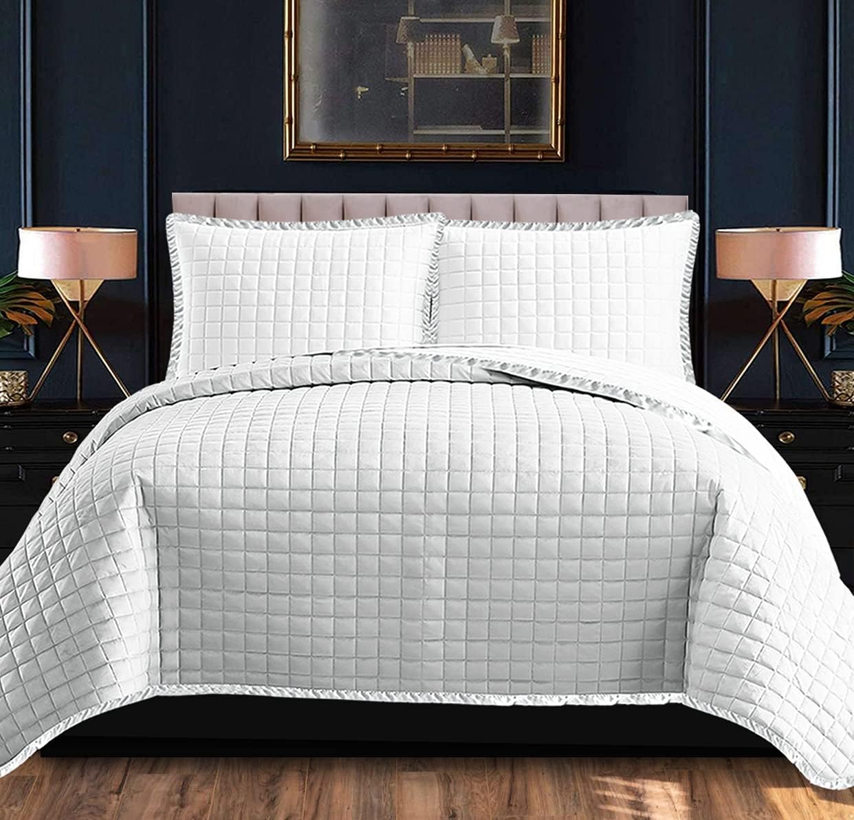 Shop Direct 24 Bedspreads King Size Embossed Pattern Reversible Sofa