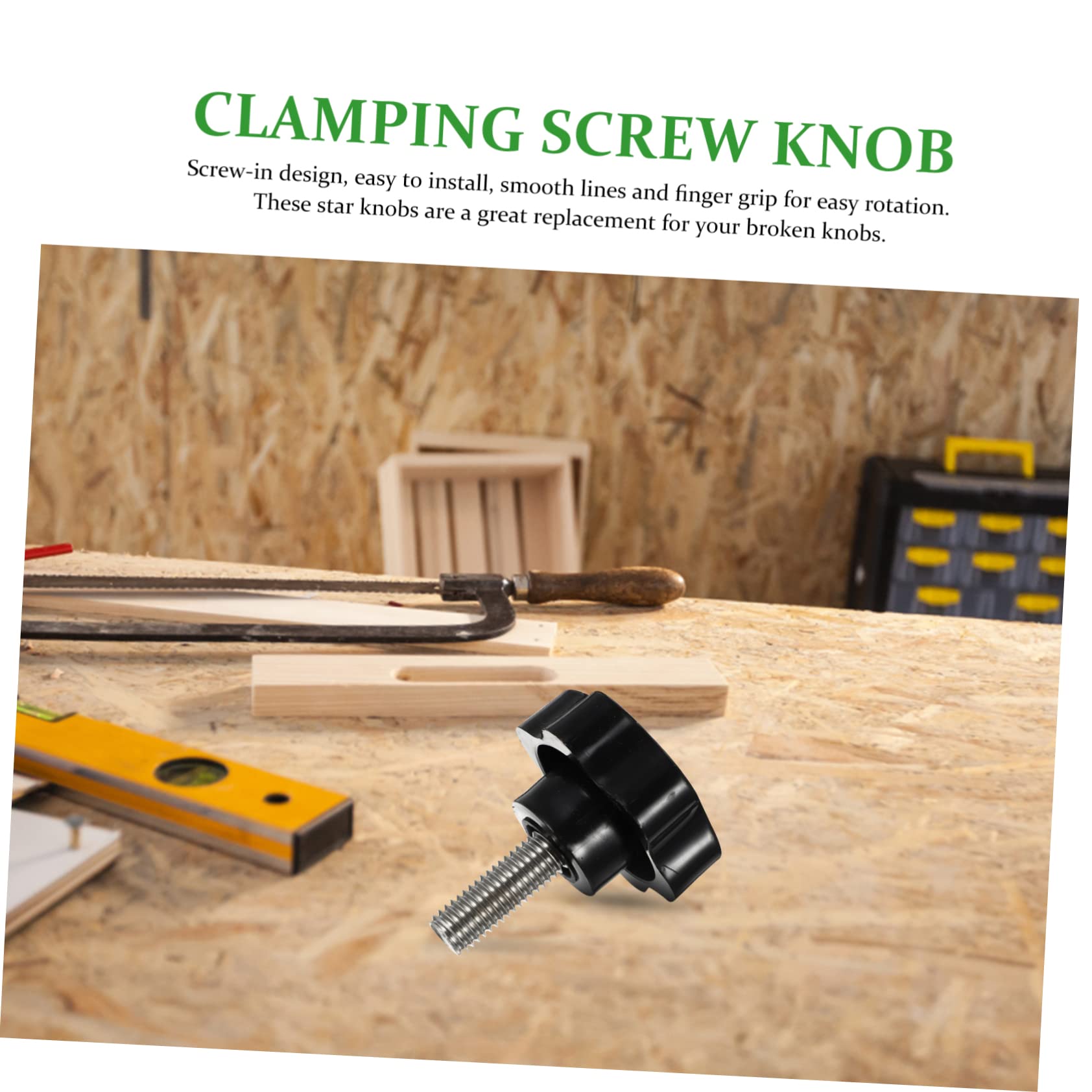 KICHOUSE Knob Umbrella Track Parasol Screws Stand Brackets Rod Isolator Mini Door Part Accessory M8 Stainless Flexible Gas Line Clamping Bolts Steel Thread Thumb Screws Swing Anti Hand Abs