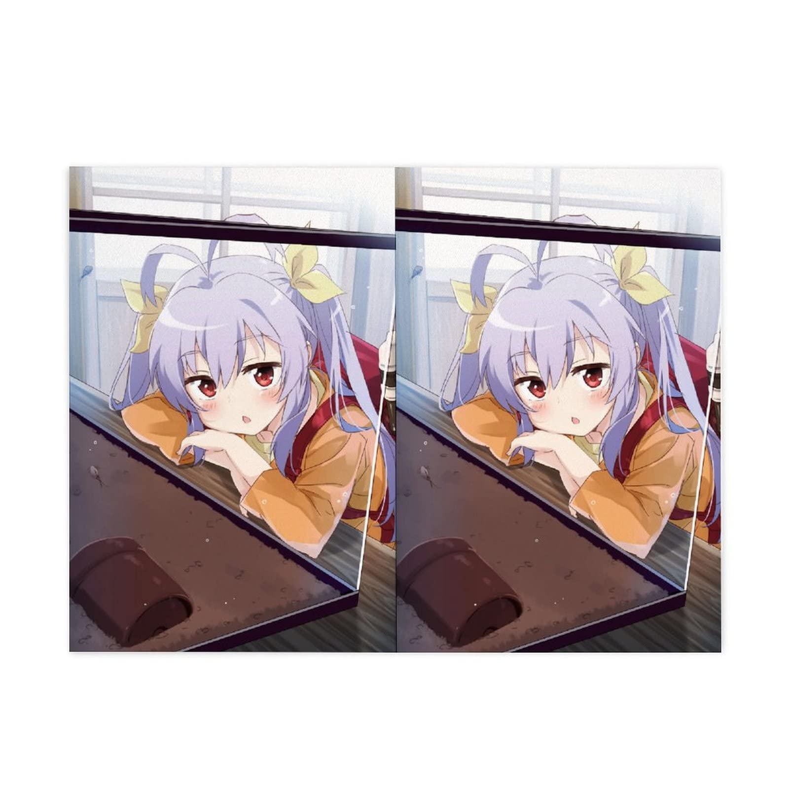 Amazon | のんのんびより 宮内れんげ カード アニメ 両面印刷 感謝