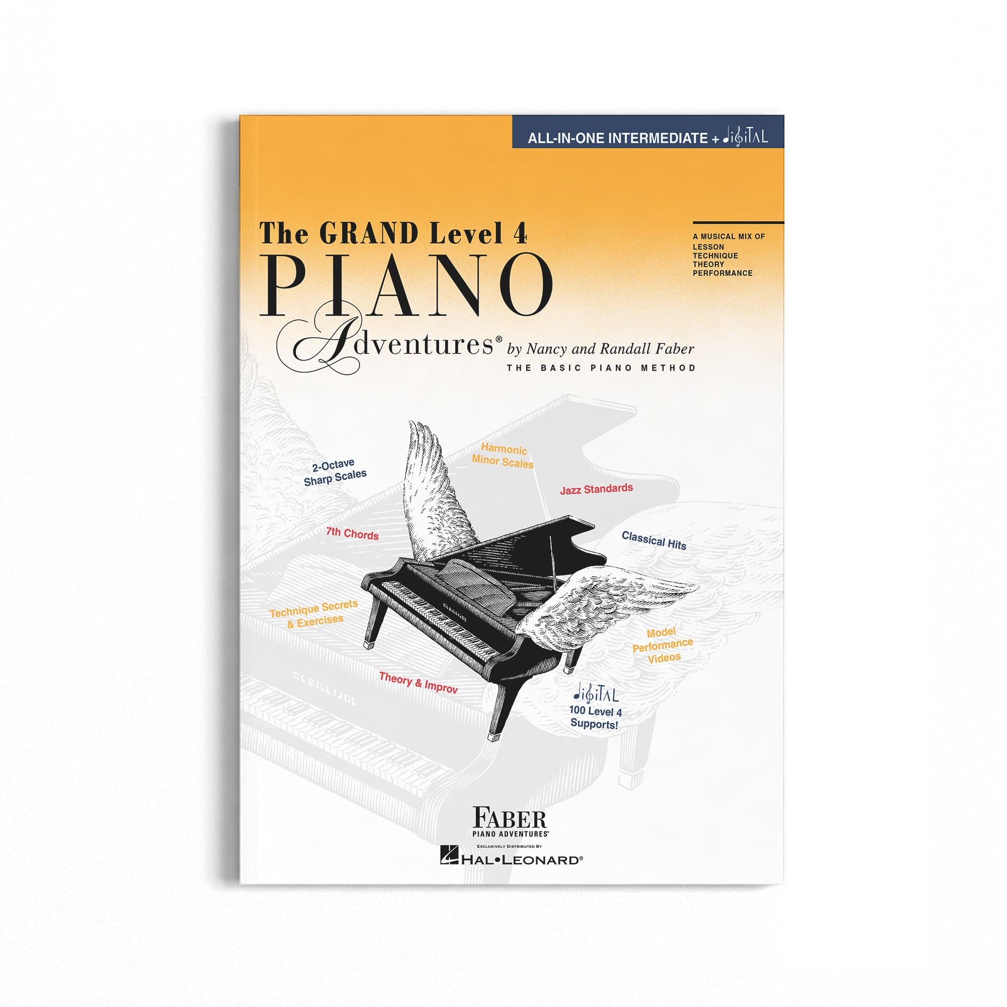 Piano Adventures® All-in-One - The Grand Level 4. Piano Solo. Includes Media Online