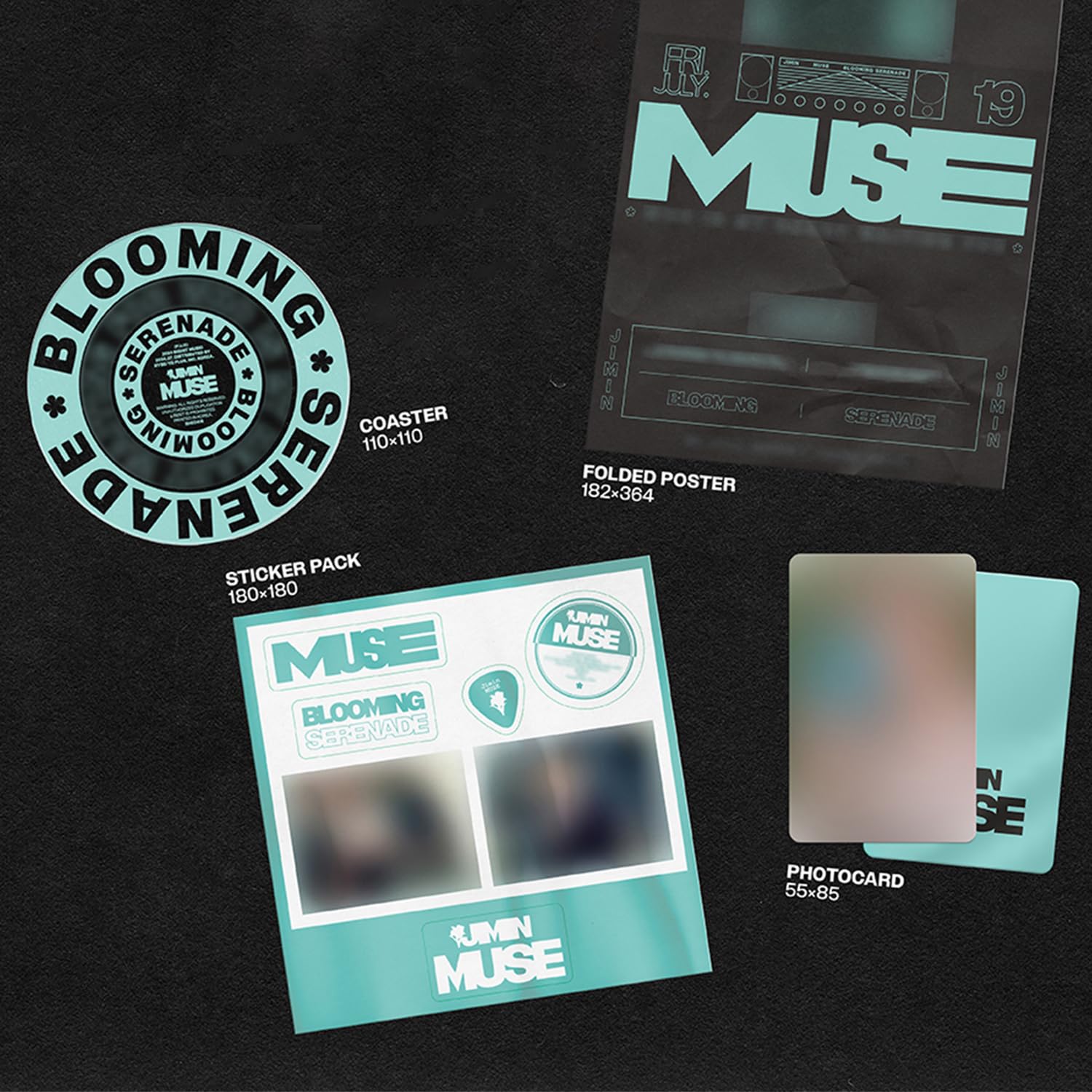 Amazon.co.jp: JIMIN OF BTS - [MUSE] (BLOOMING Ver.) フォトブック +