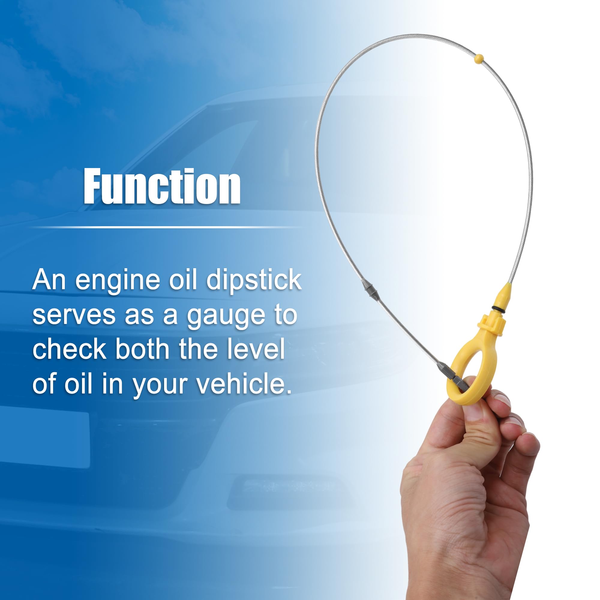 Asta Livello Olio Per Audi TT 2008 - Numero OE 06F115611F, Compatibile Con Modelli VW E Audi