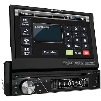 (未使用･未開封品)　Soundstream VIR-7830B Single-Din Bluetooth Car Stereo DVD Player with 7-Inch LCD Touchscreen by Soundstream 60wa65s Amazon.com: Soundstream VIR-7830B Reproductor de DVD estéreo