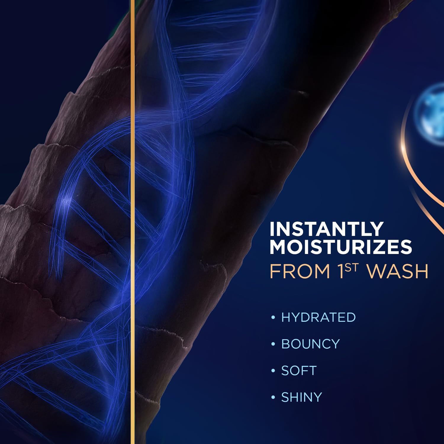 Livon Hyaluron Shampoo for Women & Men | Hydrates Dry & Dull Hair | 2x Soft & Shiny Hair | No Parabens | 340ml image 5