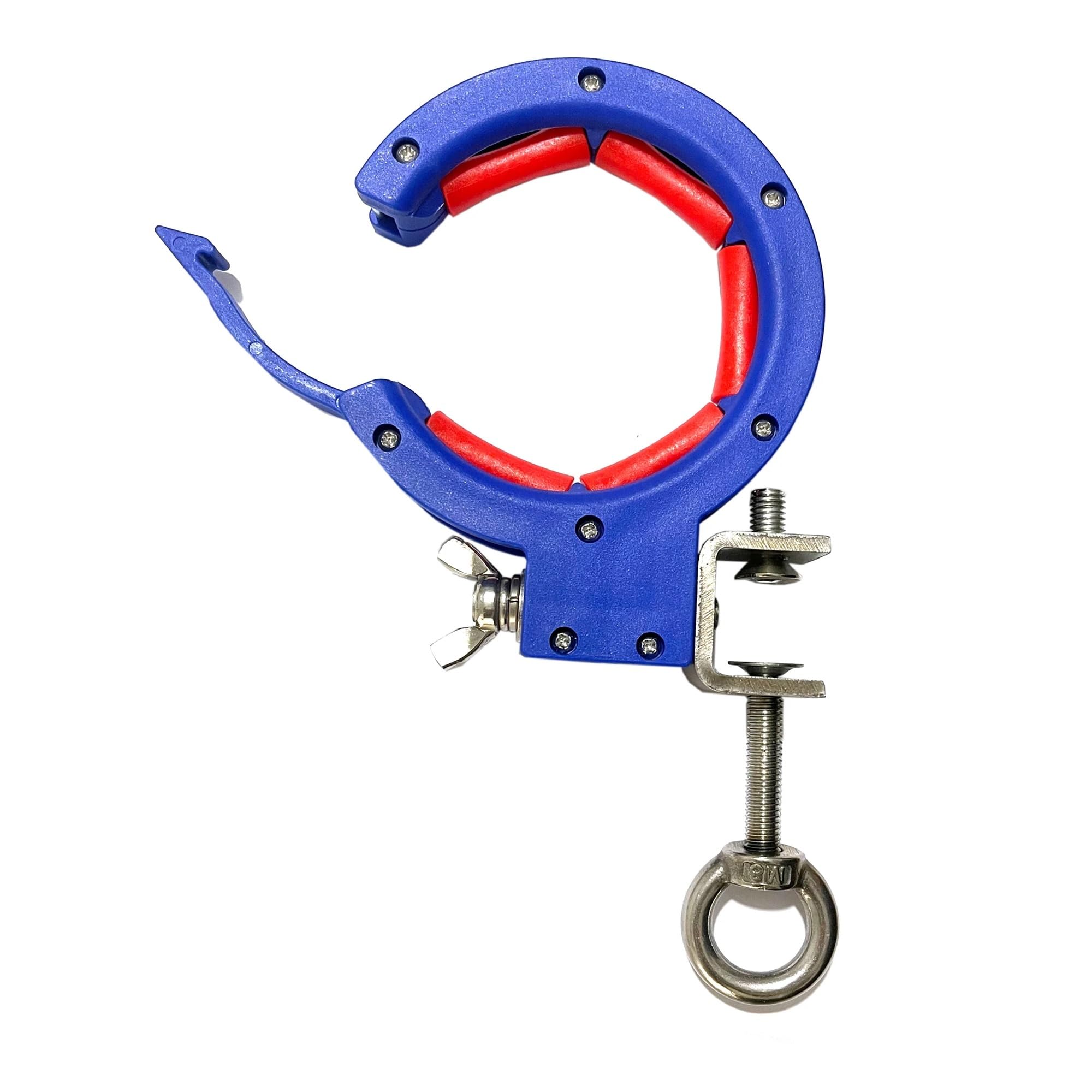 Nueva bandeja de cables, rodillo polea, decoración cableado, tendido, guía, herramienta auxiliar fijación, tracción Depósito(Blue 5pcs)