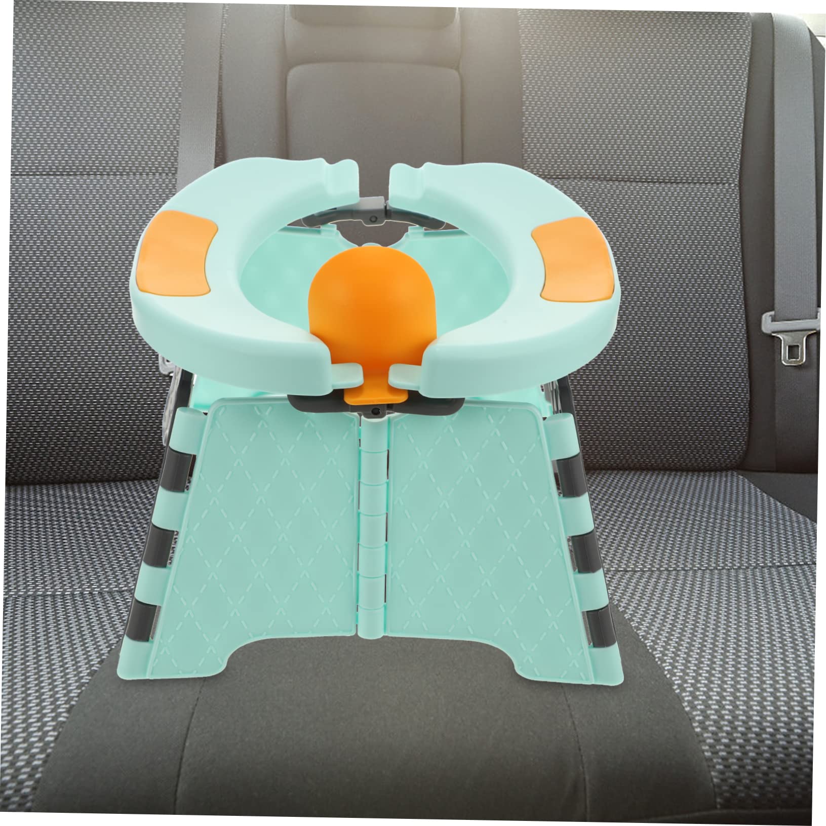 SHOWERORO 1Set Folding Potty Seat for Portable Training Toilet Seat Travel Friendly Design for Car and Camping Durable Material with Included Essential for Boys