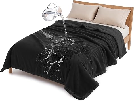 Kritter Planet Waterproof Pet Blanket, Reversible Throw for Dogs and Cats