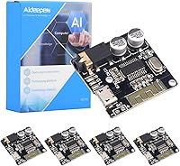 Vista 7 de Aideepen 5 piezas BT 5.0 módulo receptor de audio estéreo, placa decodificadora MP3 de 3.7-5V y amplificador para altavoz de coche